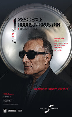 Affiche de la résidence d'artiste Abbas Kiarostami
